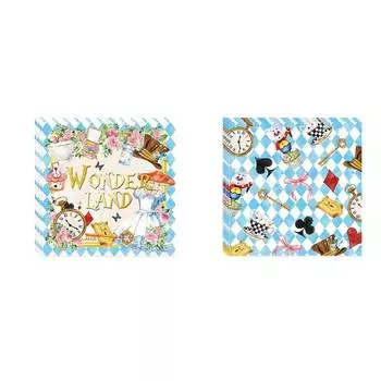 Одноразовый набор посуды Disney Alice День рождения