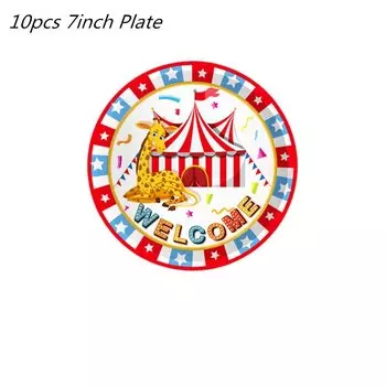 Одноразовый набор посуды Disney Цирк Клоун