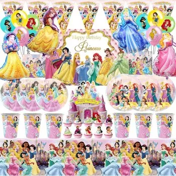 Одноразовый набор посуды Disney Princess
