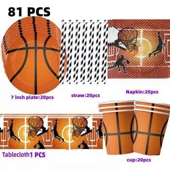 Одноразовый набор посуды для детского праздника Yibenlun