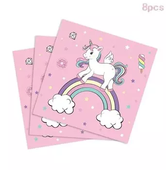 Одноразовый набор посуды Unicorn 123st