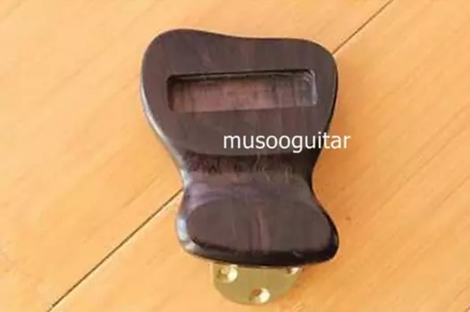 Однотонная короткая черная струна для гитары archtop
