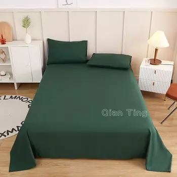 Однотонная простыня из полиэстера NoEnName_Null