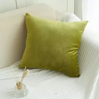 Однотонные бархатные наволочки BUNNY FiFi 45*45 см