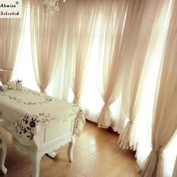 Прозрачные шторы из полиэстера 300 см