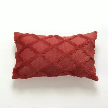 Однотонный плюшевый чехол для подушки CANIRICA