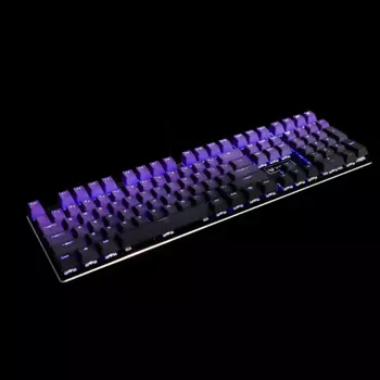 OEM 108 пурпурная черная градиентная клавиатура | Крашеная двойная подсветка блестящая клавиатура PBT | Механическая клавиатура MX 61 87 104 Keychron