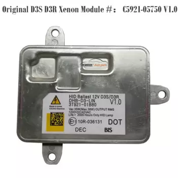 OEM DHB-2G-D3-LIN V1.0 HID Балласт D3S D3R 35 Вт 38 Вт Ксеноновые фары Управление Компьютерный модуль драйвера Оригинальный C5921-05750