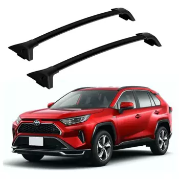 OEM СТИЛЬ Автомобильный багажник на крышу для Toyota RAV4 RAV-4 2019-2024 рельсы Бар Багажник рейки верхняя поперечная рейка рельсовые коробки аксессуары
