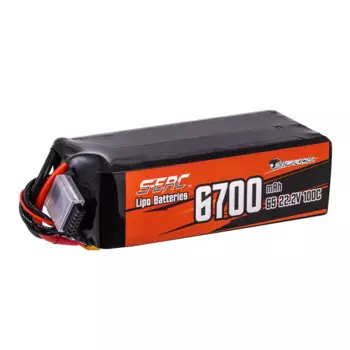 OEM SUNPADOW Аккумулятор RC Самолет Вертолет Дрон FPV Квадрокоптер с 6700mAh 22,2 V 100C с разъемом XT60 для батареи 6S Lipo
