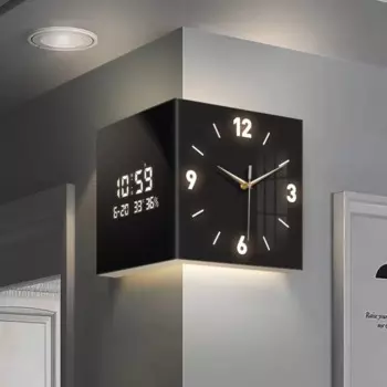 OEMG Бесшумные настенные цифровые часы