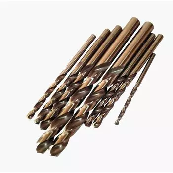 OEMG Спиральные сверла HSS-Co M35 кобальтовое покрытие