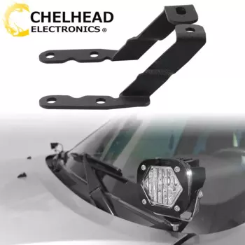 Внедорожный светодиодный противотуманный фонарь, монтажный кронштейн, автомобильный держатель рабочих фонарей для GMC Yukon Sierra для Chevy Suburban Tahoe Silverado 2007-2013