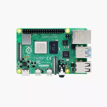 Официальный Raspberry Pi 4 Model B; Комплект платы; Оперативная память на 2 ГБ, 4 ГБ, 8 Гб быстрее, чем 3B + (телефон + вентилятор + теплоотвод + источник питания + микрокабель)