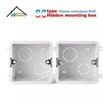 Огнестойкая монтажная коробка HESSWAY 86 мм