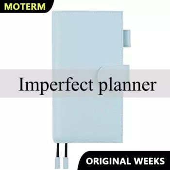 Оригинальный чехол moterm Pebbled из зернистой кожи для Hobonichi и Skinny Mini Happy Planner