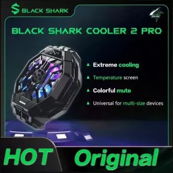 Охладитель Black Shark Fun Cooler 2 Pro, охладитель с жидкостным охлаждением и зажимом для Black Shark 4 Poco X3 F3, для Xiaomi Redmi Note 10, iphone