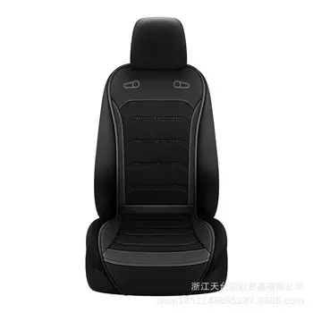 Охлаждающая подушка для автомобильного сиденья, 12 В/24 В постоянного тока, Чехол для автомобильного летнего сиденья с холодным воздухом и 24 вентиляционными выходами, универсальный чехол для сиденья с кондиционером