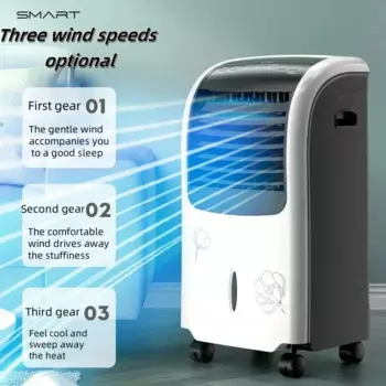Охлаждающий вентилятор двойного назначения Midea для охлаждения и обогрева. Бытовой. Небольшой вентилятор двойного назначения для охлаждения и обогрева