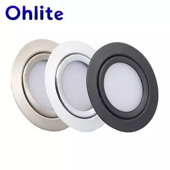 Светильник светодиодный ультратонкий из нержавеющей стали 304, 3 Вт, 5 Вт, 12 В, 24 В, 14 мм