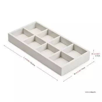 Oirlv Организатор для украшений из кожи и микрофибры