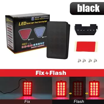 OKEEN F1 светодиодные стоп-сигналы для автомобиля мотоцикла 15led задние фонари Предупреждение ющие задние стоп лампы безопасности DRL 12V