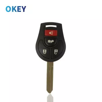 Сменный чехол для дистанционного ключа автомобиля Okey для NISSAN Juke March Qashqai Sunny Sylphy Tiida X-Trail Cube S SL Rogue, кнопка 2/3/4