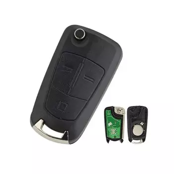 OkeyTech 2/3 кнопочный Выкидной Автомобильный ключ 433 МГц PCF7946 для Opel/Vauxhall Astra H 2004-2009 Zafira B 2005-2013 Corsa D Vectra C