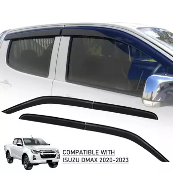 Оконный козырек, ветрозащитные дефлекторы для ISUZU D-MAX 2020 2021 2022 2023 DMAX DOUBLE CABIN, защита от дождя 4X4, автомобильные аксессуары