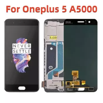 OLED ЖК-дисплей для Oneplus 5 A5000 ЖК-дисплей сенсорный экран с рамкой дигитайзер Замена для One Plus 5 1 + 5 A5000 ЖК-дисплей