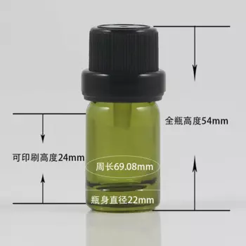 Оливковое эфирное масло, стеклянная бутылка 5 мл, маленькая стеклянная бутылка 5 мл с оливковым маслом, оптовая продажа