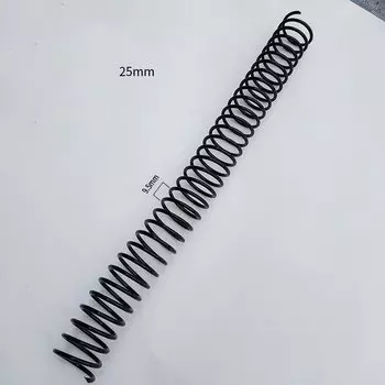 OLOEY S0625 Пластиковая спиральная обвязочная катушка черная 18-40 мм
