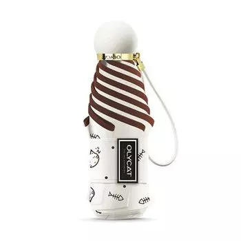 OLYCAT Женский зонт 5-слойный черный