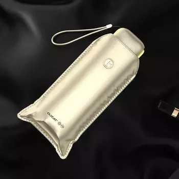 OLYCAT Золотой плоский мини зонт