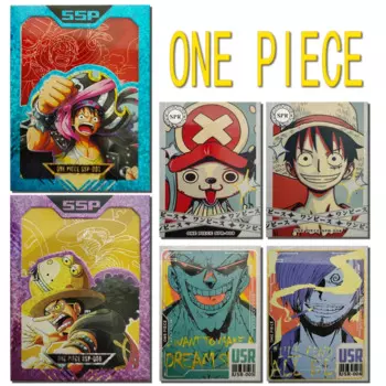 ONE PIECE Phantom of The Hero SSP USR SPR Card Monkey D Luffy Nami Usopp Tony Chopper Game Коллекция подарков на день рождения