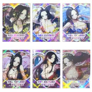 One Piece Sxr Series Бронзирующая редкая игра коллекция Flash Card Boa Hancock аниме персонаж игрушка настольная игра открытки Рождественский подарок