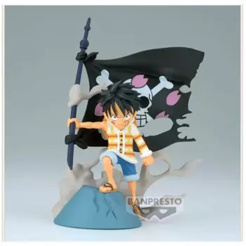 One Piece WCF Story Line Luffy Look It Will Not Break Фигурки Премиум-игрушечные модели с орнаментом в наличии