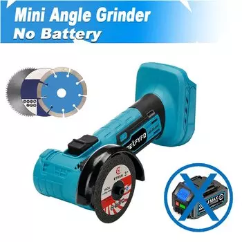 ONEKFYFD бесщеточная угловая шлифовальная машина 3 дюйма для аккумулятора Makita 18 В