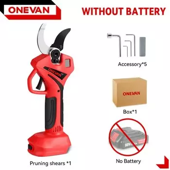 ONEVAN Бесщеточные аккумуляторные секаторы для Makita 18В