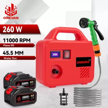 ONEVAN Беспроводной электронасос для полива 260 Вт для Makita 18 В