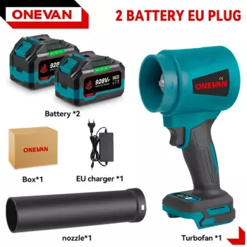 ONEVAN Бесщеточный турбовентилятор для Makita 18В