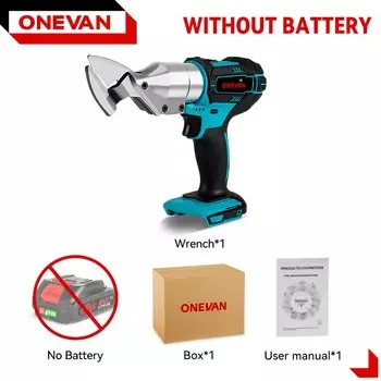 ONEVAN 588NM аккумуляторные ножницы для резки металла 800 Вт для Makita 18 В