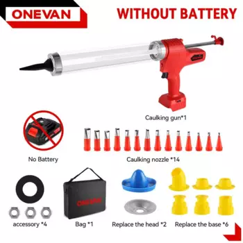 ONEVAN беспроводной клеевой пистолет 18В