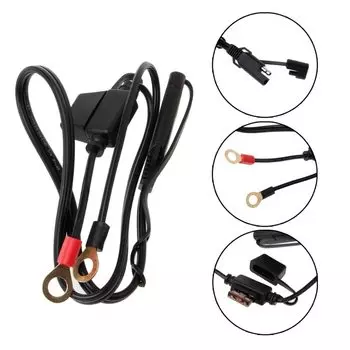 OOTDTY 12V терминала SAE Quick отсоединить кабель Мотоциклетные батареи Выход разъем