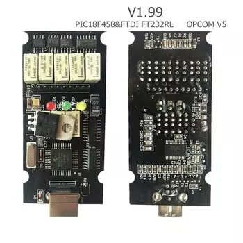 OPCOM для Opel OP COM 1,70 1,78 1,99 flash прошивка обновление OPCOM V1.95 PIC18F458 FIDI для CAN BUS OBD OBD2 сканер инструмент