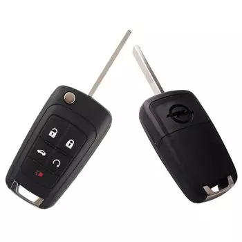 Opel Vauxhall Insignia Astra J Zafira B C Mokka Corsa Meriva Чехол Для Ключей С Логотипом Пластиковый И Ме