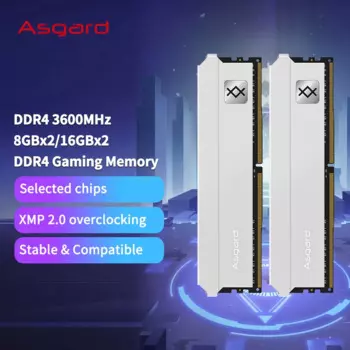 Оперативная память Asgard ddr4 ddr4 8 ГБ 16 ГБ 32 ГБ 3600 МГцram ddr4 Feryr Series для настольных ПК UDIMM