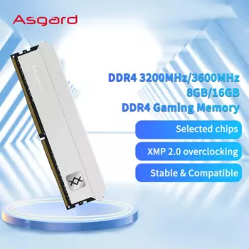 Оперативная память Asgard ddr4, ОЗУ ddr4 8 ГБ/16 ГБ/32 ГБ, 3200 МГц/3600 МГц, Память ddr4 для настольных ПК