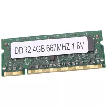 Оперативная память DDR2 4 Гб для ноутбука, память 667 МГц PC2 5300 SODIMM 1,8 в 200 Контактов для AMD, память для ноутбука