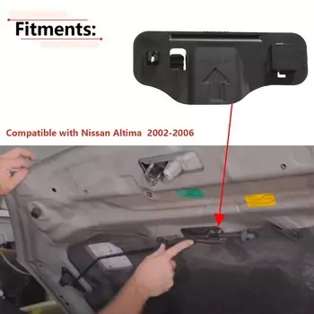 Опора капота, держатель стержня, фиксатор зажима для Nissan Altima 2002, 2003, 2004, 2005, 2006, автомобильные аксессуары 65722-8J000